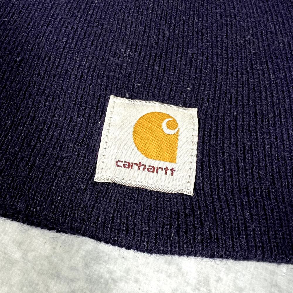 Carhartt Blue Skull Beanie One Size Skully - Picture 3 of 6